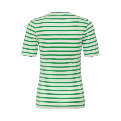 ICHI gestreepte top groen afbeelding
