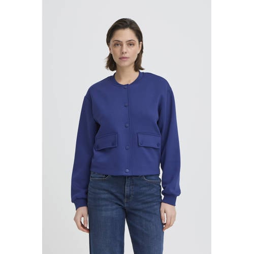ICHI bomberjack blauw afbeelding