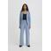 ICHI high waist wide leg jeans light blue denim
