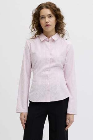 gestreepte blouse roze