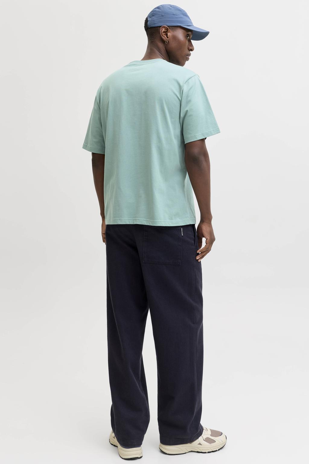 JACK & JONES ESSENTIALS relaxed T-shirt turquoise