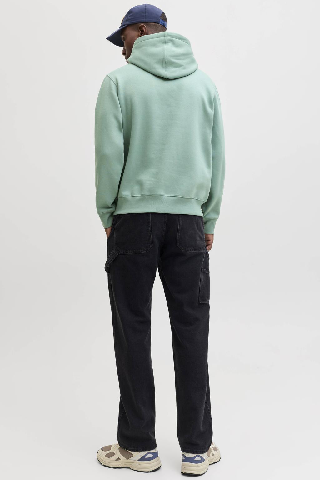 JACK & JONES ESSENTIALS hoodie turquoise