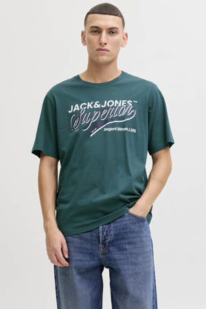 regular T-shirt petrol