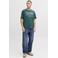 JACK & JONES ESSENTIALS regular T-shirt petrol