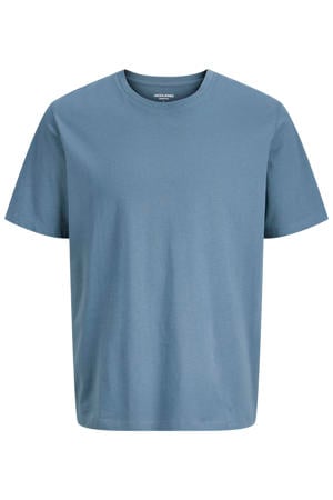 regular T-shirt blauw