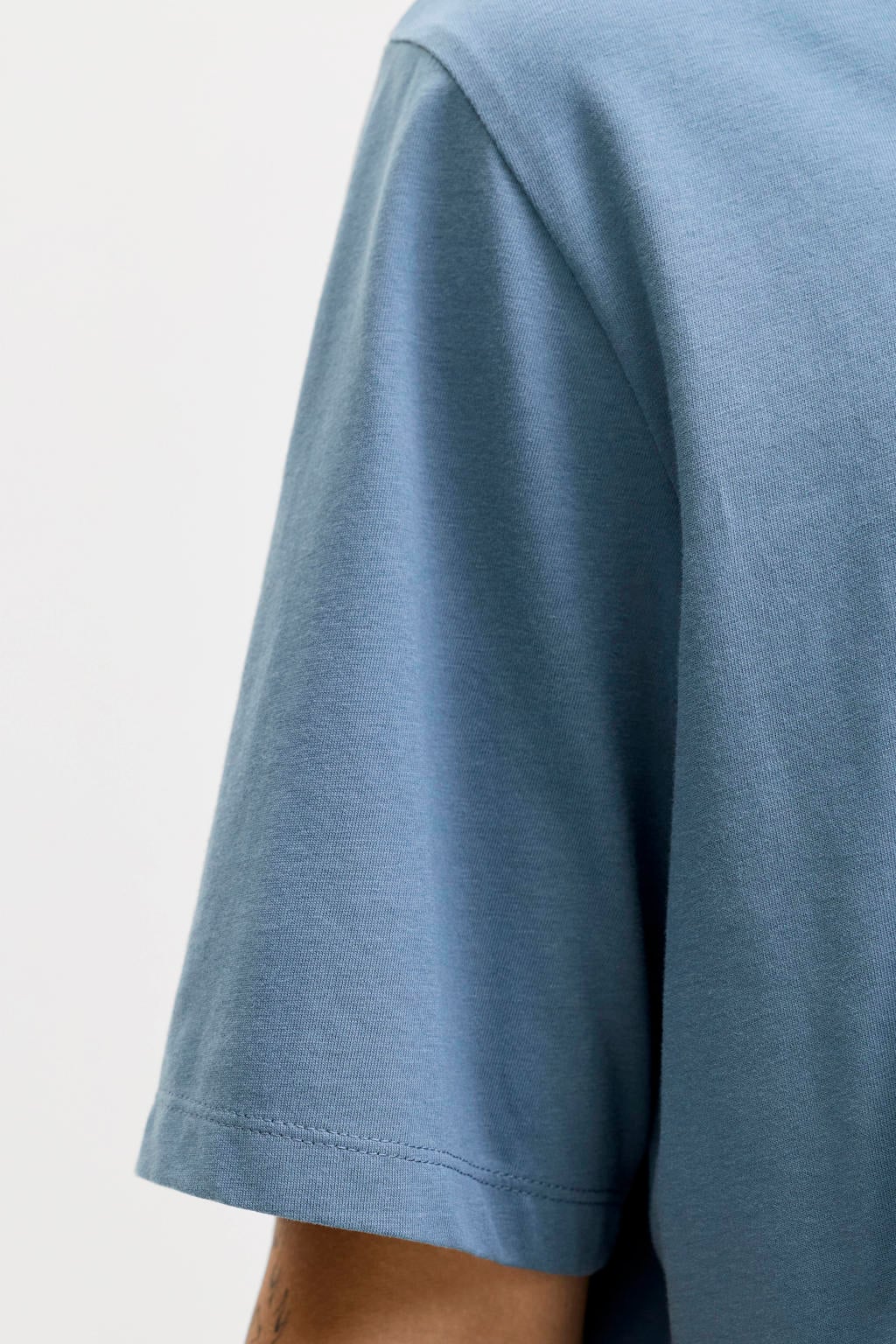 JACK & JONES ESSENTIALS regular T-shirt blauw
