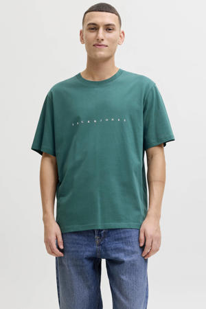 regular T-shirt groen