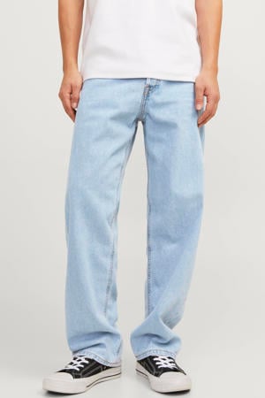 JJIEDDIE JJORIGINAL loose fit jeans light blue denim