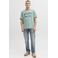 JACK & JONES ESSENTIALS regular T-shirt turquoise