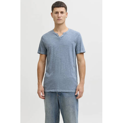 JACK & JONES ESSENTIALS regular T-shirt blauw afbeelding