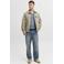 JACK & JONES ESSENTIALS regular T-shirt blauw