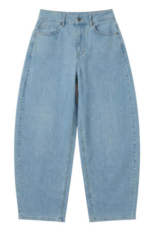 Vmlouisa Lbd Hw Denim Jeans Exp high waist barrel jeans light blue denim