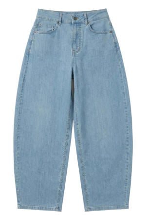 Vmlouisa Lbd Hw Denim Jeans Exp high waist barrel jeans light blue denim