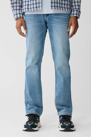 straight leg jeans L32 blauw