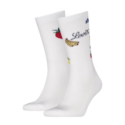 Levi's sokken - set van 2 wit afbeelding
