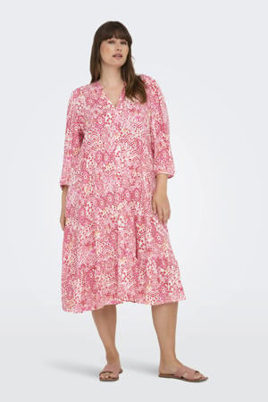 mini jurk roze