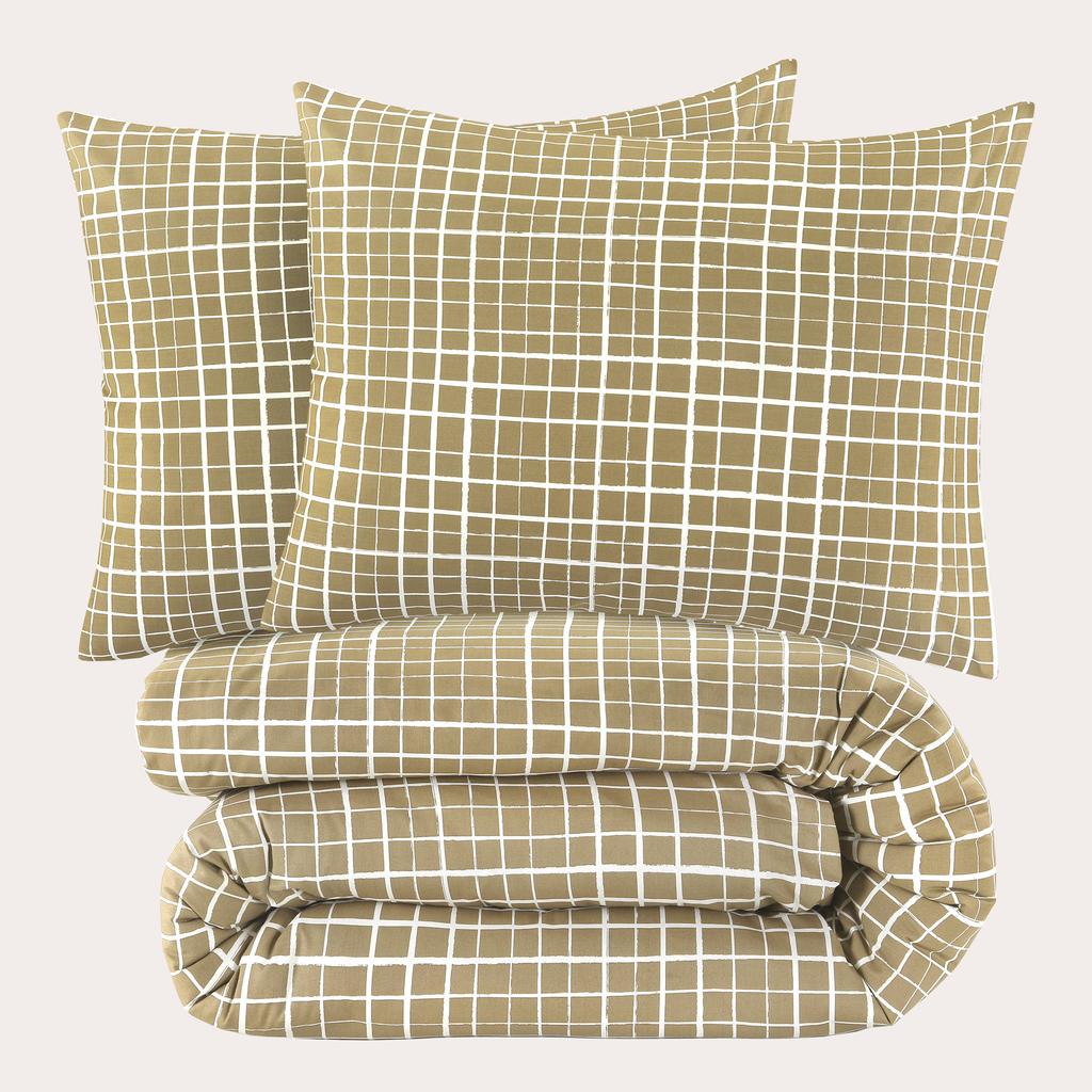 NOUS Living viscose katoenen dekbedovertrek 2-persoons (200x220 cm)