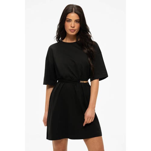 NIKKIE t-shirtjurk zwart afbeelding