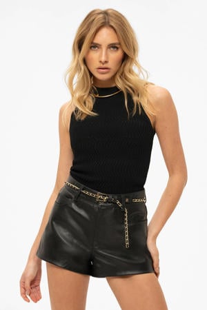 top zwart ajour