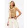 NIKKIE top taupe