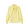NIKKIE blouse lichtgeel