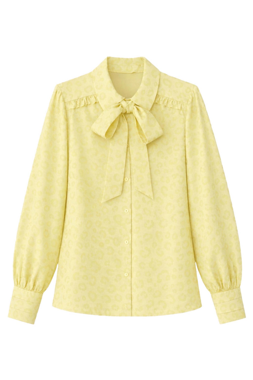 NIKKIE blouse lichtgeel