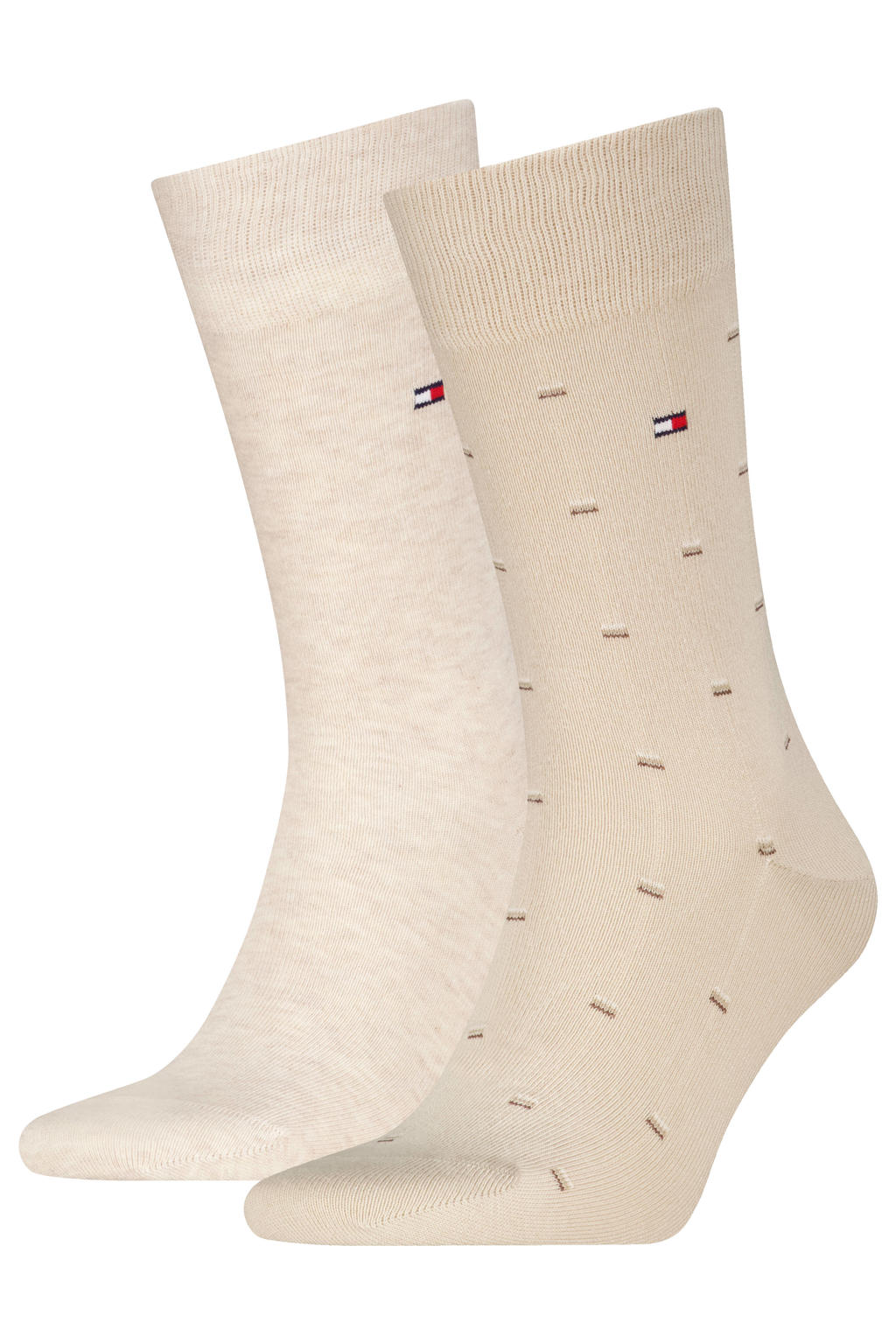 Tommy Hilfiger sokken - beige (set van 2)