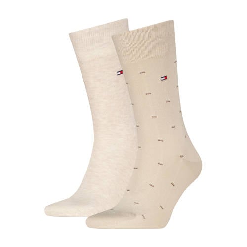 Tommy Hilfiger sokken - set van 2 beige afbeelding