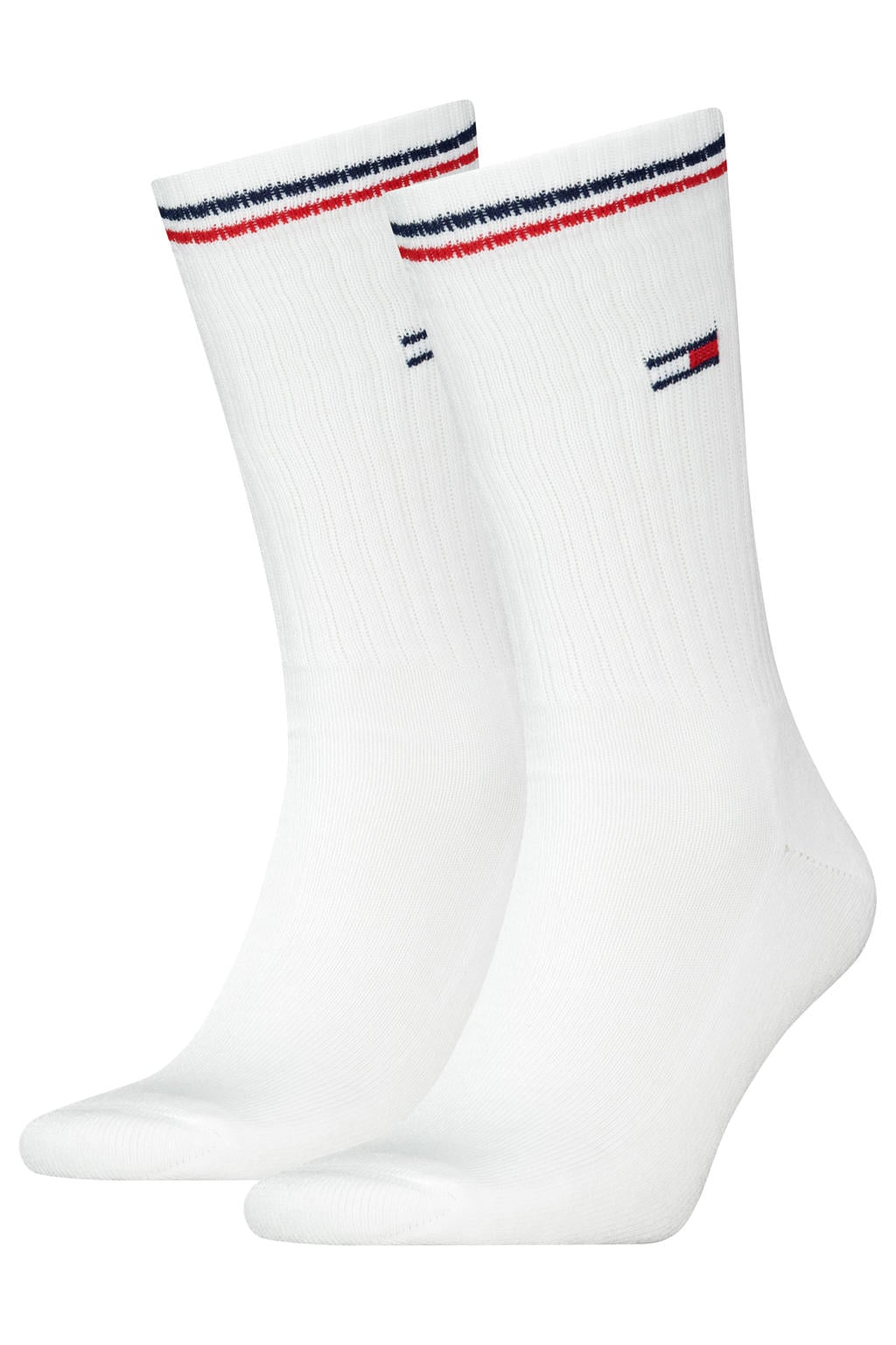 Tommy Hilfiger sokken met logoprint - wit (set van 2)