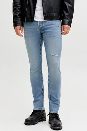 JJIGLENN JJORIGINAL slim fit jeans blue denim