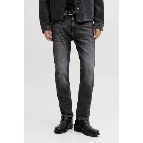 JACK & JONES JEANS INTELLIGENCE JJICLARK JJVINTAGE regular fit jeans black denim afbeelding