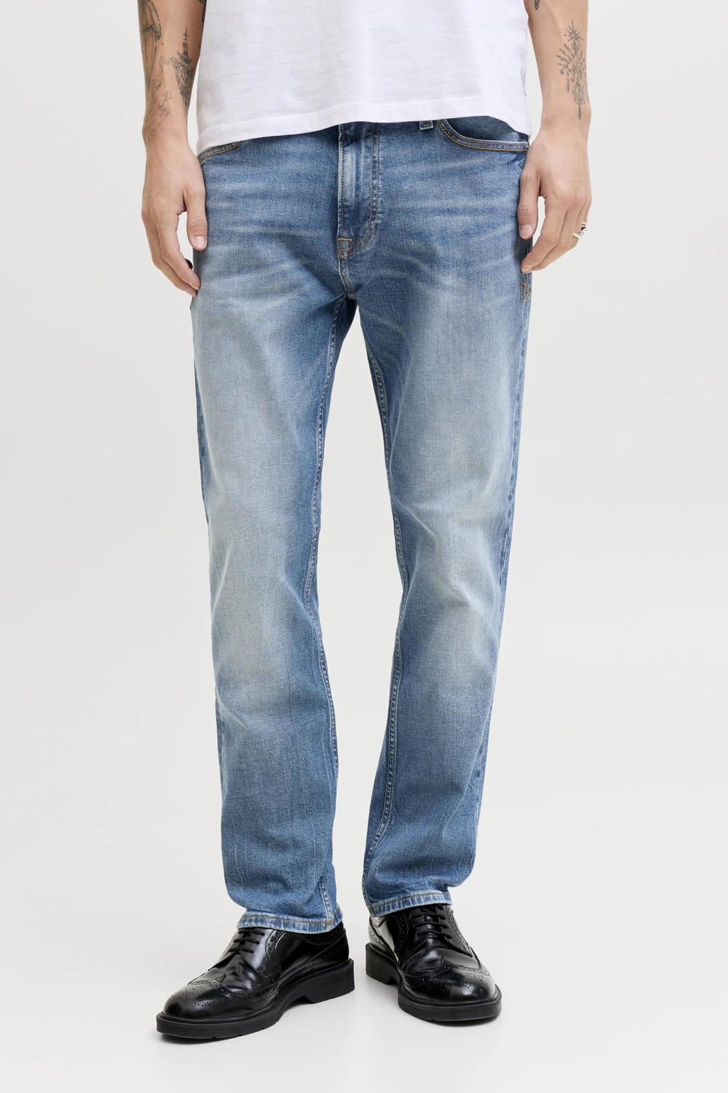 JACK & JONES JEANS INTELLIGENCE regular fit jeans - blue denim