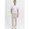 JACK & JONES PANTS STUDIO JPSTACE tapered casual broek beige