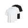 JACK & JONES oversized T-shirt wit - (set van 3)