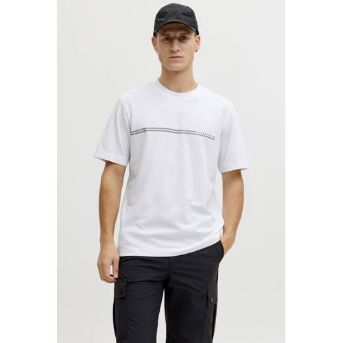 JACK & JONES CORE regular T-shirt wit afbeelding