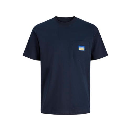 JACK & JONES ORIGINALS regular T-shirt donkerblauw afbeelding