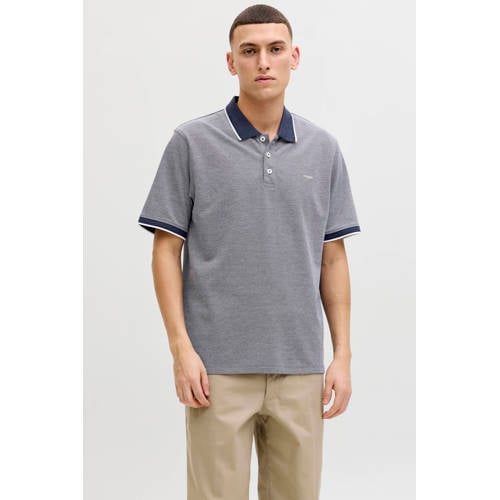 JACK & JONES PREMIUM regular T-shirt blauw - (set van 2) afbeelding