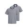 JACK & JONES PREMIUM regular T-shirt en polo blauw - (set van 2)