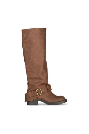 Patty bikerboots cognac