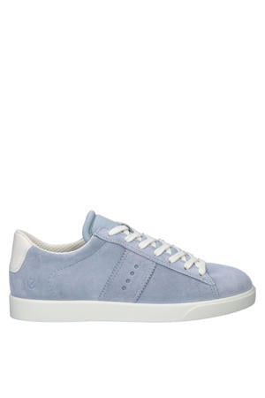 Street Lite suède sneakers lichtblauw