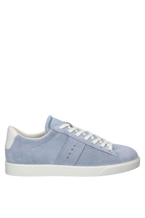 Street Lite suède sneakers lichtblauw