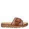 Marco Tozzi slippers met profielzool - cognac