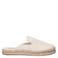 Toms Santiago Mule suède espadrilles - ecru