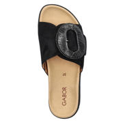 thumbnail: Gabor suède slippers zwart