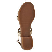thumbnail: Nelson leren sandalen beige/goud