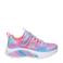 Skechers Rainbow Cruisers sneakers met lichtjes blauw/roze