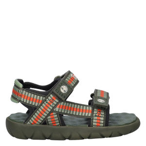 sandalen groen/oranje