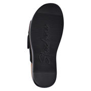thumbnail: Skechers suède slippers zwart