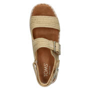 thumbnail: Toms Giana sandalen met plateauzool beige