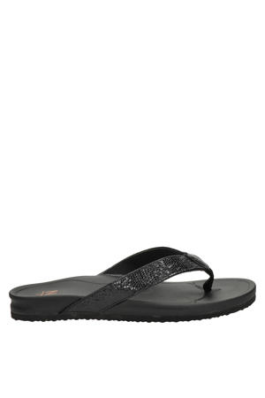 teenslippers zwart